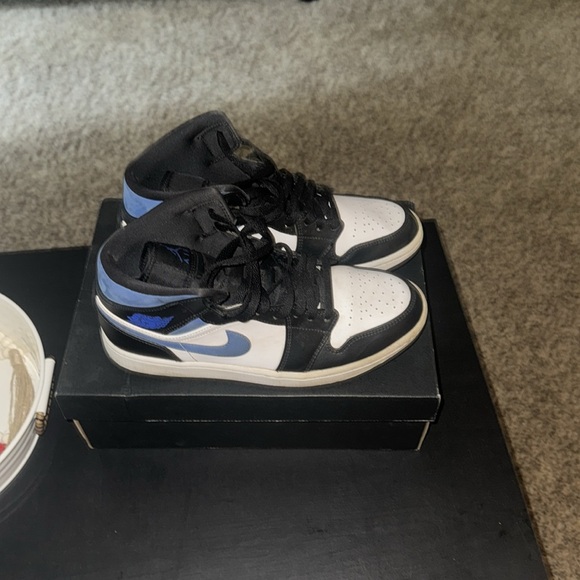 Jordan 1 mid Blue Racers - Picture 5 of 8